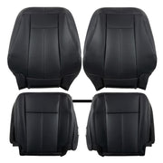 DURAFORCE Front Leather Perforated Seat Cover Black For 2007-2014 Ford Expedition Limited