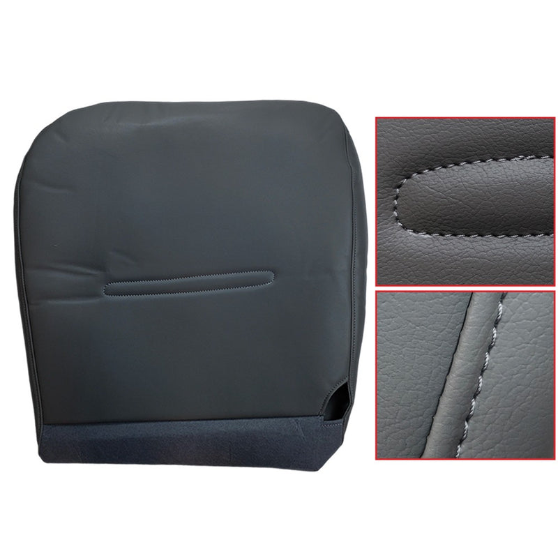 DURAFORCE For 2002 2003- 2007 Ford F250 F350 F450 F550 XL Driver Bottom Seat Cover Gray