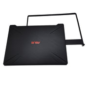 DURAFORCE New LCD Back Cover Front Bezel For Asus TUF FX705 FX705DT FX705DY Top Case 17.3"