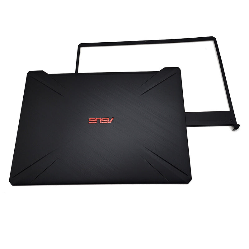 DURAFORCE New LCD Back Cover Front Bezel For Asus TUF FX705 FX705DT FX705DY Top Case 17.3"