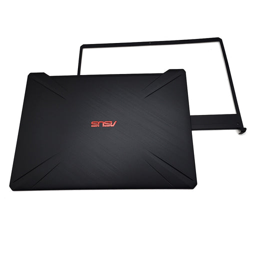 DURAFORCE New LCD Back Cover Front Bezel For Asus TUF FX705 FX705DT FX705DY Top Case 17.3"