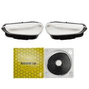 DURAFORCE For BMW X3 X4 2022 2023 2024 Front Headlight Lens Clear Cover+Sealant