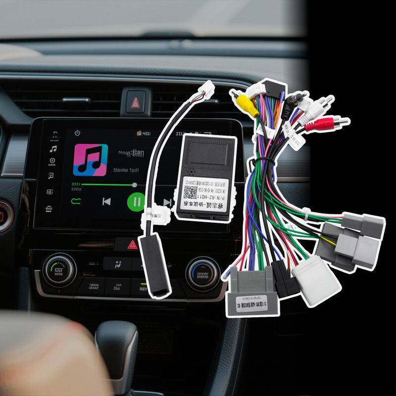 DURAFORCE 16PIN Car Radio Aftermarket Stereo Wire Harness For Honda CR-V 2013-2014