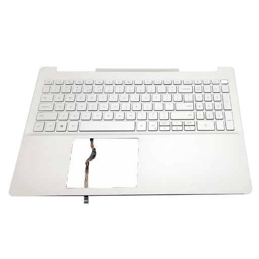 DURAFORCE New For Dell Inspiron 15 7591 Palmrest Keyboard w/Backlit Silver 0PJ1JN PJ1JN US