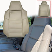 DURAFORCE For 2002-07 Ford F250 F350 Driver Top Lean Back Leather Replacement Seat Cover