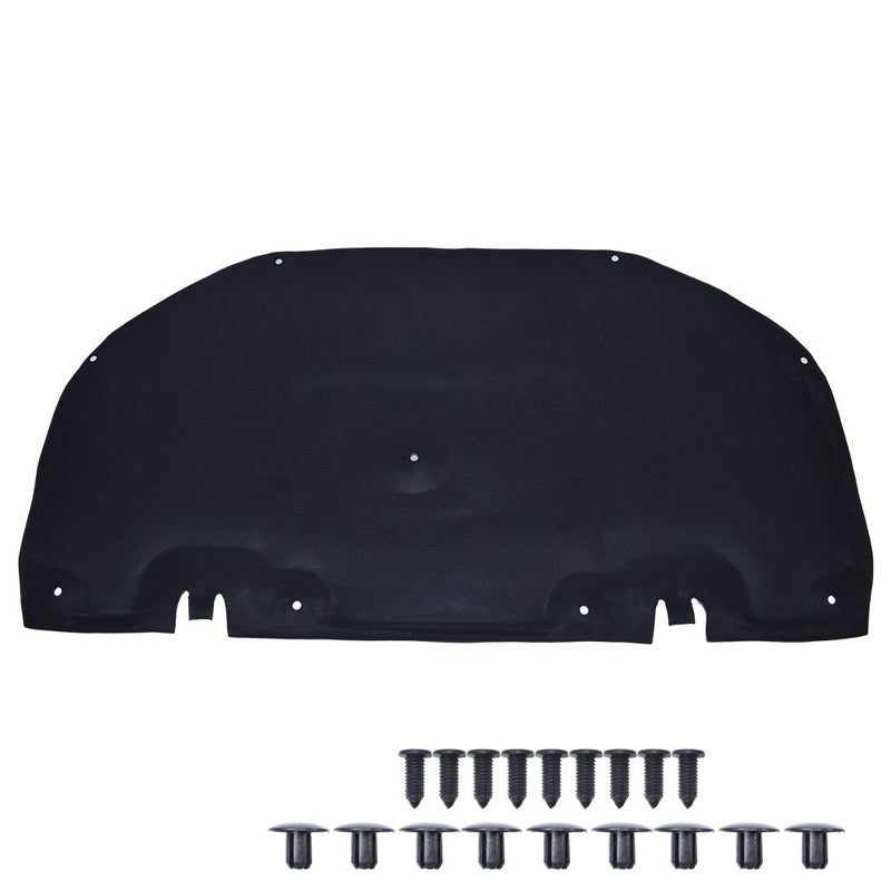 DURAFORCE For Toyota Camry 2018-2022 Cotton Hood Engine Sound Heat Insulation Pad Black