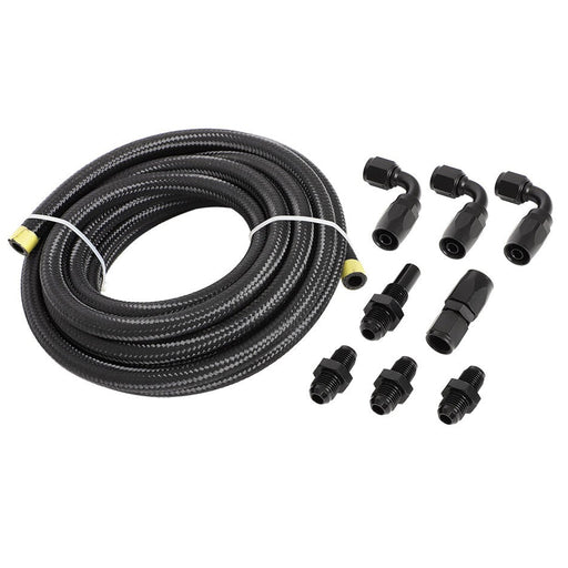 DURAFORCE Automatic Transmission Cooler Line Nylon Steel Braided for GM 4L80E 6AN