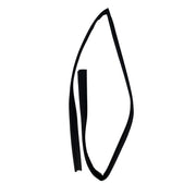 DURAFORCE 68151-02050 Front LH Door Glass Channel Felt Run For 2002-2008 Toyota Corolla
