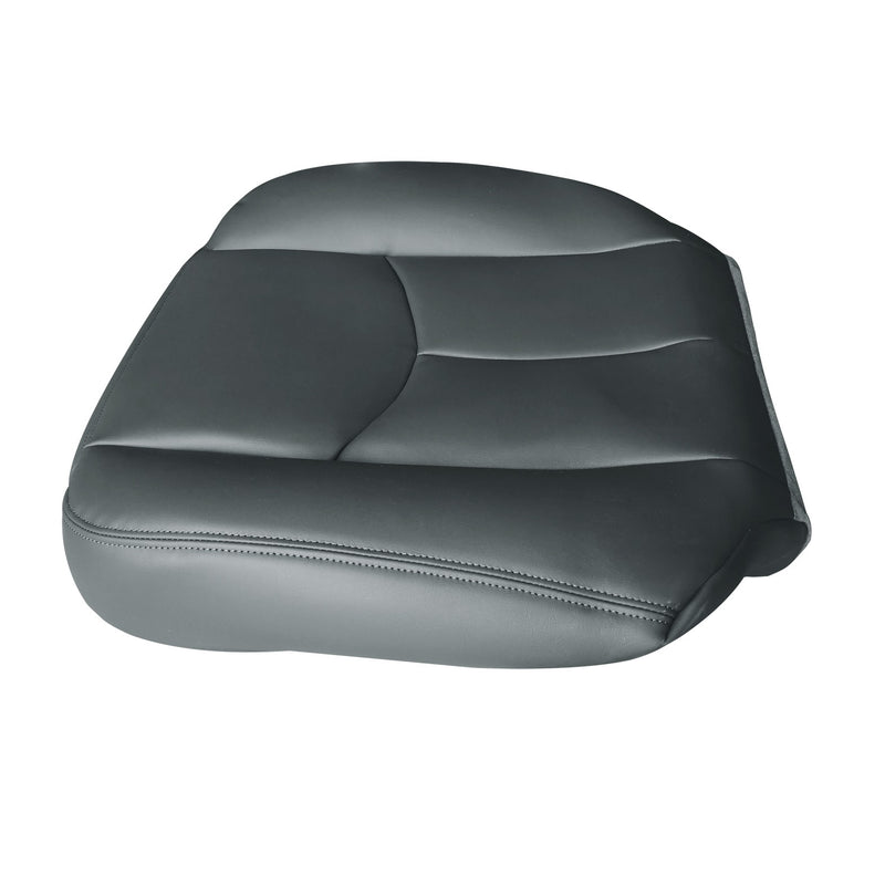 DURAFORCE Driver Bottom Seat Cover Dark Gray For 2003-2007 Chevy Silverado 1500 2500 HD
