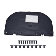 DURAFORCE For Toyota Camry 2018-2022 Cotton Hood Engine Sound Heat Insulation Pad Black