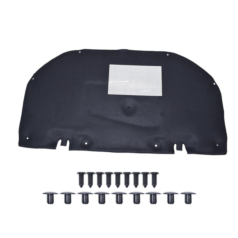 DURAFORCE For Toyota Camry 2018-2022 Cotton Hood Engine Sound Heat Insulation Pad Black
