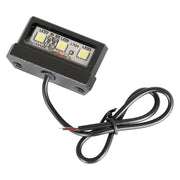 DURAFORCE Universal Motorcycle Fender Eliminator Kit LED Tail Tidy License Plate Holder