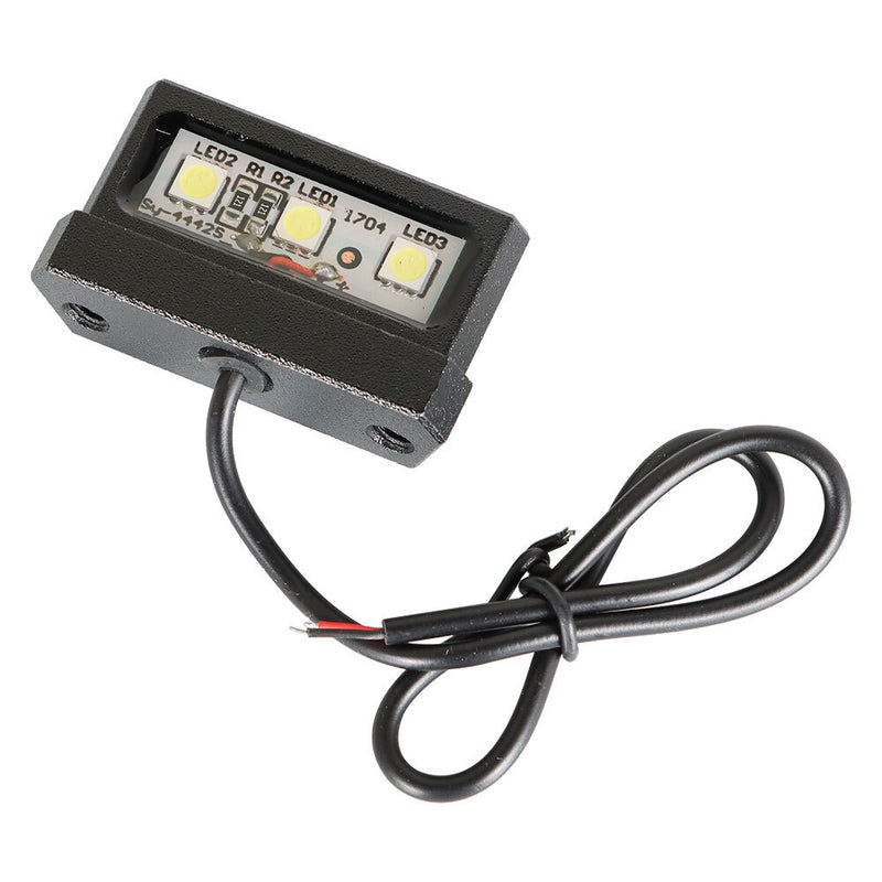 DURAFORCE Universal Motorcycle Fender Eliminator Kit LED Tail Tidy License Plate Holder