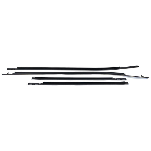 DURAFORCE 4PCS Door Belt Molding Chrome Trim Left+Right For 2018-2021 Toyota Camry US