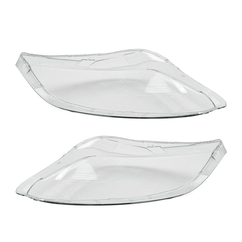 DURAFORCE A Pair Front Headlight Lens Shell+Sealant Glue For Volvo S60 V60 2011-12-2013