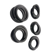DURAFORCE 5Pcs New Belt 27001006 Compatible For Whirlpool Amana Maytag Washer 38174 Black