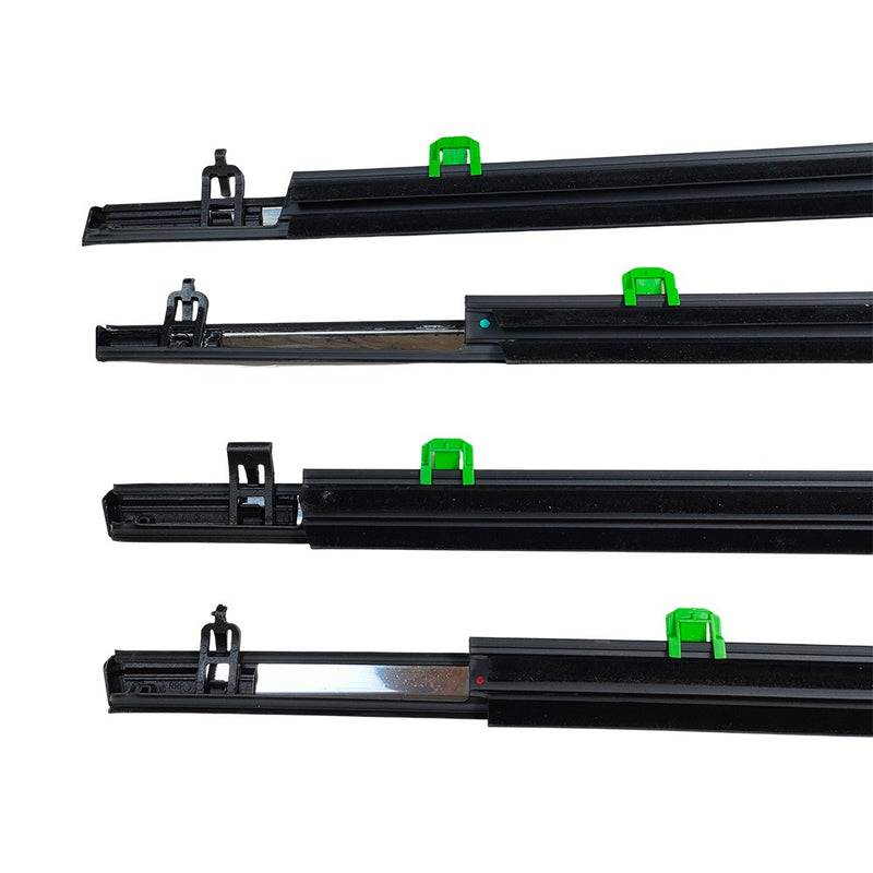 Chrome Window Moulding Weatherstrip Trim Seal Belt for Honda CRV 2008 2011