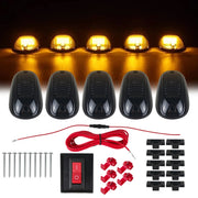 DURAFORCE For Dodge Ram 1500 2500 3500 4500 2003-2018 Amber Smoke Cab Roof Marker Lights