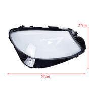 DURAFORCE Headlight Lens Covers for Mercedes E-Class W213 2017-2020 Left+Right w/ Sealant