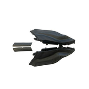 DURAFORCE Front Windshield Wiper Side Cowl Extension Cover Trim For 2010-2015 Toyota Prius