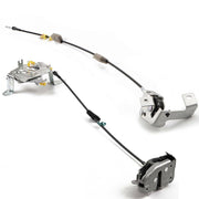 DURAFORCE Rear Left Lower&Upper Door Lock Latch Assembly For 97-03 Ford F150 Extended Cab