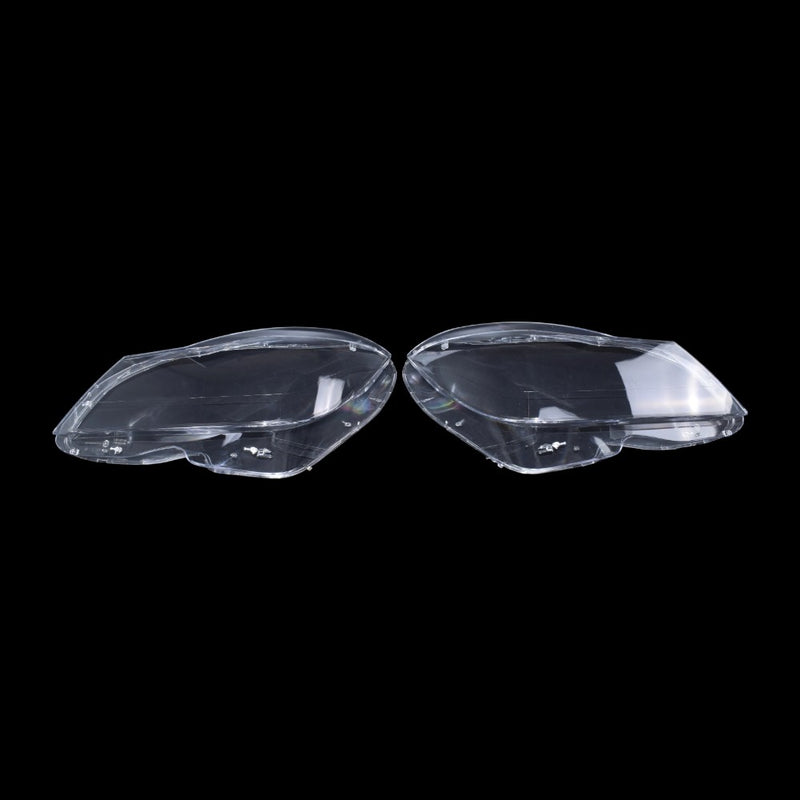 DURAFORCE Car Front Headlight Lens Cover For Mercedes Benz C Class W204 2011-2015