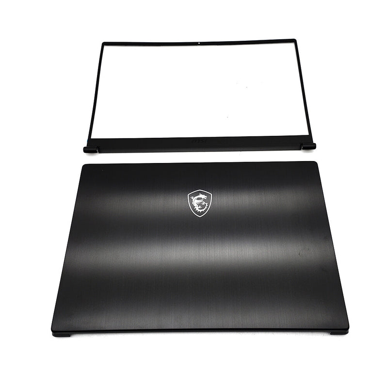 DURAFORCE New For MSI Modern 15 MS-1551 Back Cover & Bezel A10RB 9S7-155123 P15 307551A516
