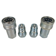 DURAFORCE 1/2" Ag Hydraulic Quick Connect Couplers Coupling Poppet For Pioneer Style 2Sets