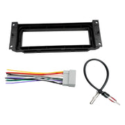 DURAFORCE Single DIN Radio Dash Kit W/Radio Wiring Antenna Adapter For 2002-2007 Chrysler