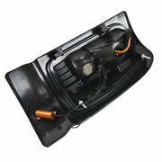 DURAFORCE Tail Light Black Chrome Housing LED For Dodge Ram Truck 1500 2500 3500 94-01