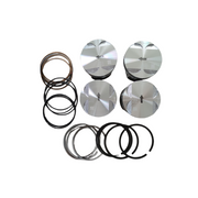 DURAFORCE Main Rod Bearing &Piston&Rings For 06-17 Buick Chevrolet GMC Pontiac Saturn 2.4L