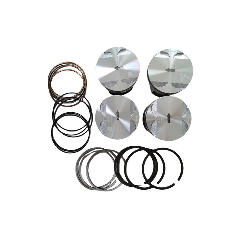 DURAFORCE Main Rod Bearing &Piston&Rings For 06-17 Buick Chevrolet GMC Pontiac Saturn 2.4L