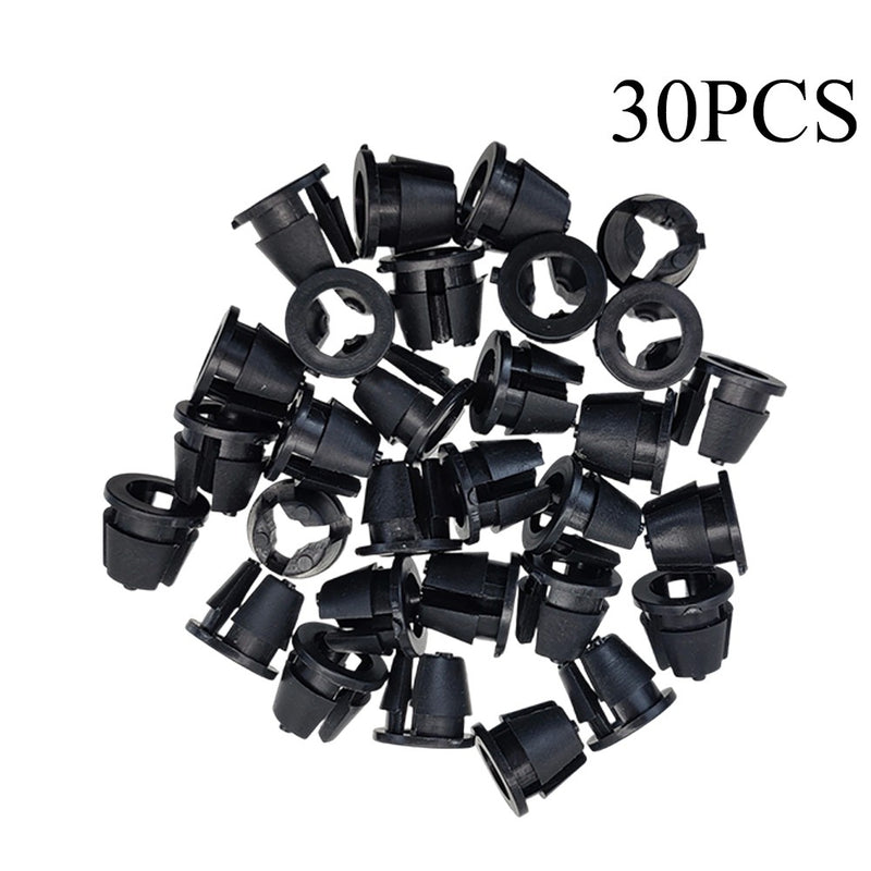 DURAFORCE 30x Grille & Side Market Light Grommet Retainer Clip For Toyota Screw Grommet