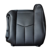DURAFORCE For 2003-2006 Chevy Silverado Avalanche Driver Top Leather Seat cover Dark Gray