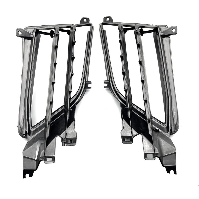 DURAFORCE New 2PCS Left & Right Front Air Shutter Active Grille For 2016-21 Tesla Model S