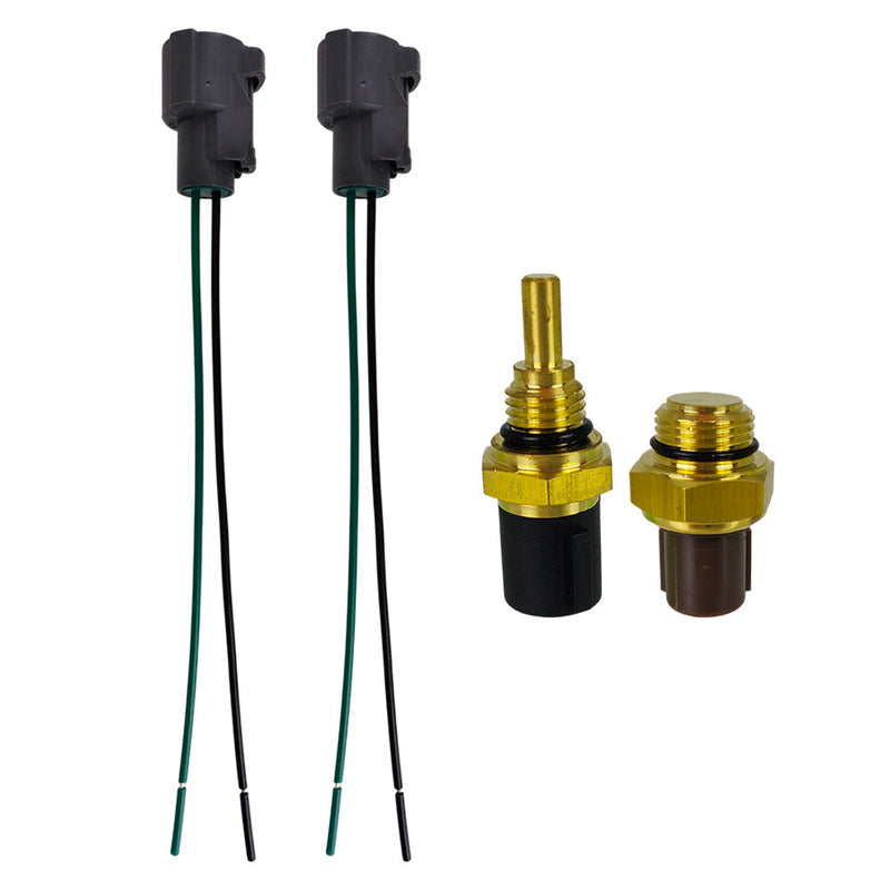 DURAFORCE For MDX 2002/RSX 2002-2006 Coolant Temp Sensor + Fan Switch w/Connectors