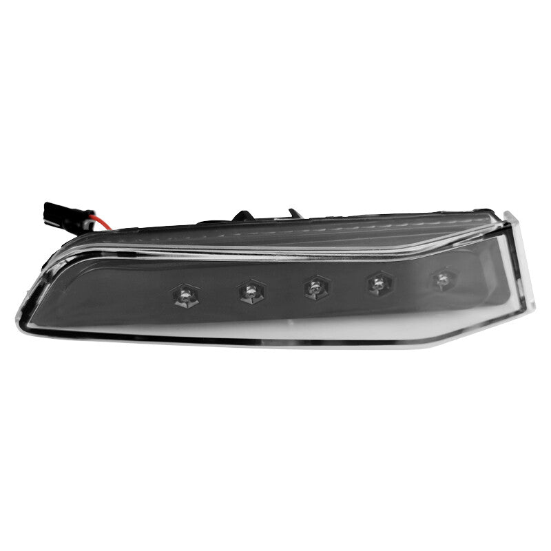 For 2003-2007 INFINITI G35 Coupe Gray Cover Side Marker Lights Lamps LED Pair