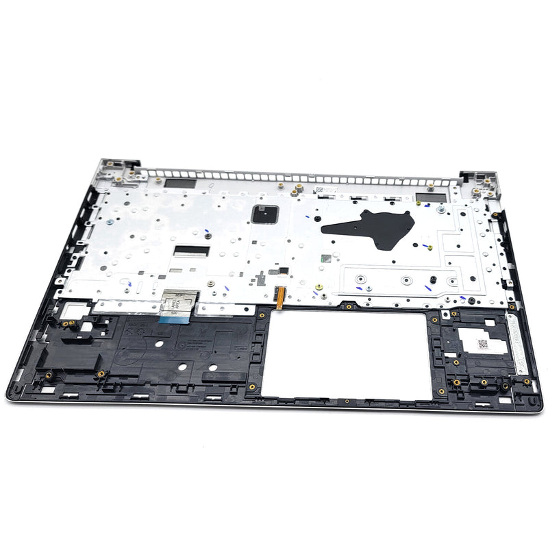 DURAFORCE New Palmrest For HP ProBook 650 655 G8 Backlit Keyboard M49545-001 Silver 15.6in