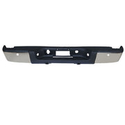 DURAFORCE Rear Bumper For Chevy Silverado GMC Sierra 1500 2007-2013 Chrome Steel GM1103148