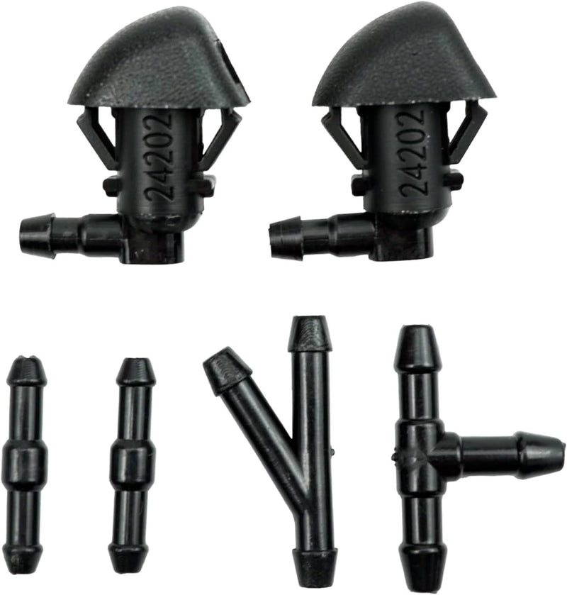 DURAFORCE Windshield spray nozzles Wiper spray washer spray fluid hose 76810-SZA-A01ZA