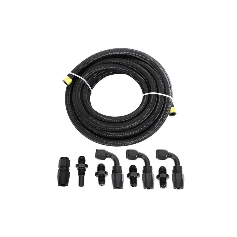 Automatic Transmission Cooler Line Nylon Steel Braided for GM 4L80E 6AN