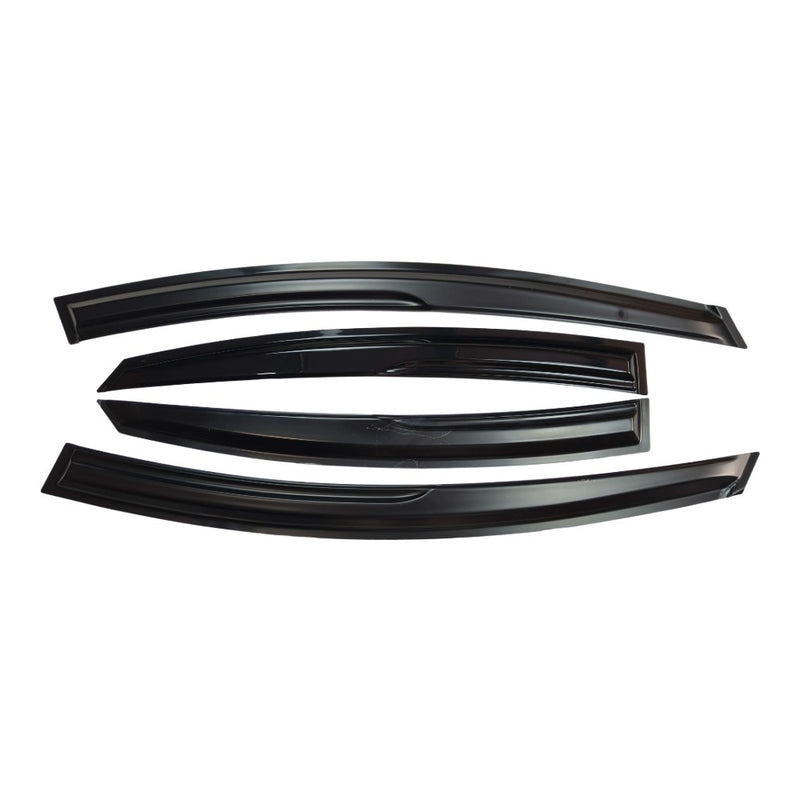 DURAFORCE New M Style Window Visors Rain Guards Deflector For 2011-2014 Hyundai Sonata