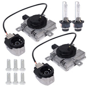 DURAFORCE Xenon HID Headlight Ballast w/ Igniter D4S Bulb For Mazda 3 CX-5 CX-9 2013-2015