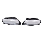 DURAFORCE 2PCS Left & Right For 2009-2012 Audi A4 Headlamp Cover Headlight Lens Cover