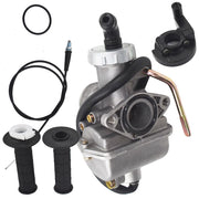 DURAFORCE Carburetor W/ Throttle&Cable Grip Casing Set For Honda XR80 XR80R XL75 XR75 XL70