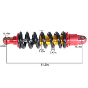 DURAFORCE 285mm Absorber Suspension 11" Rear Shock For Dirt Bike