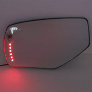 DURAFORCE NEW Left Driver Side Power Heated Mirror Glass w/ Signal For 2014-2017 Silverado