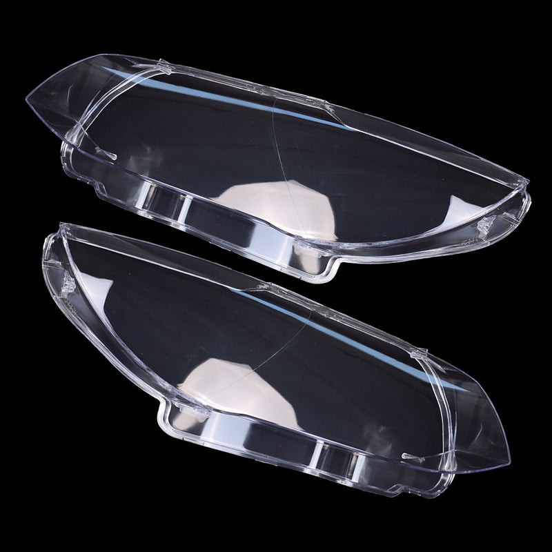 DURAFORCE A Pair For BMW E92 Coupe E93 328i 2010-2013 LCI Clear Headlight Lens Covers