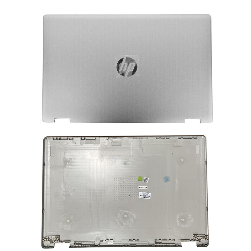 DURAFORCE Lid Back Cover Silver L53034-001 For HP Pavilion x360 15-DQ1071CL 15-DQ1025OD US