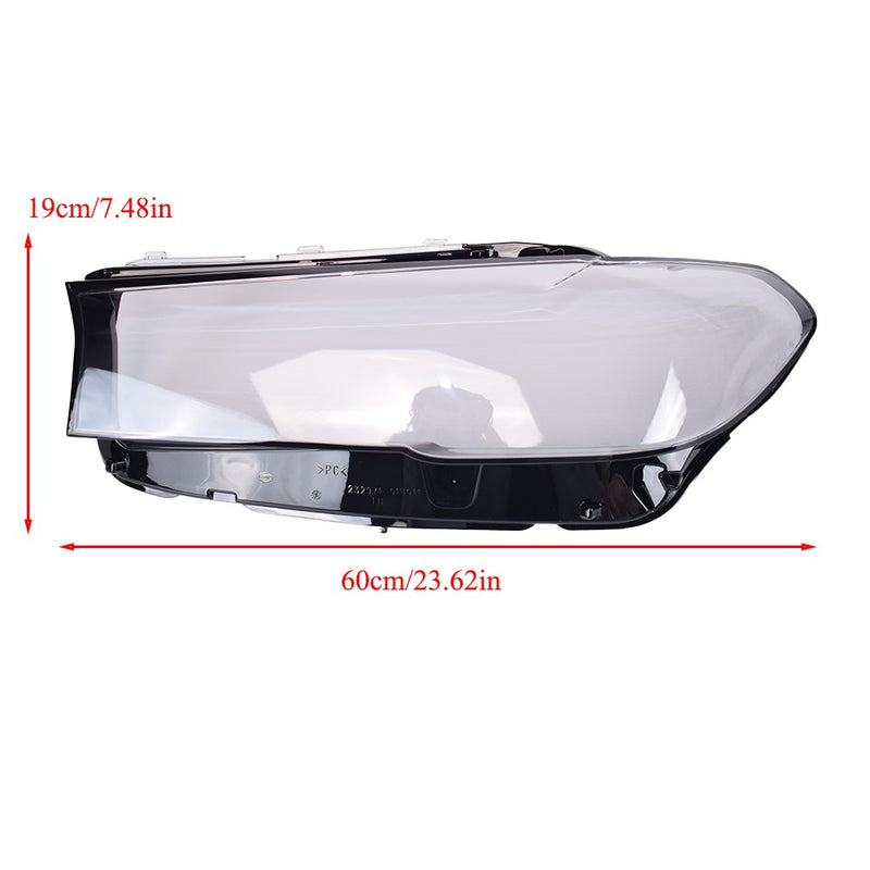 DURAFORCE For 20-21 BMW 5 Series G30 / 19-22 BMW 520i/530i/540i Front Headlight Lens Cover
